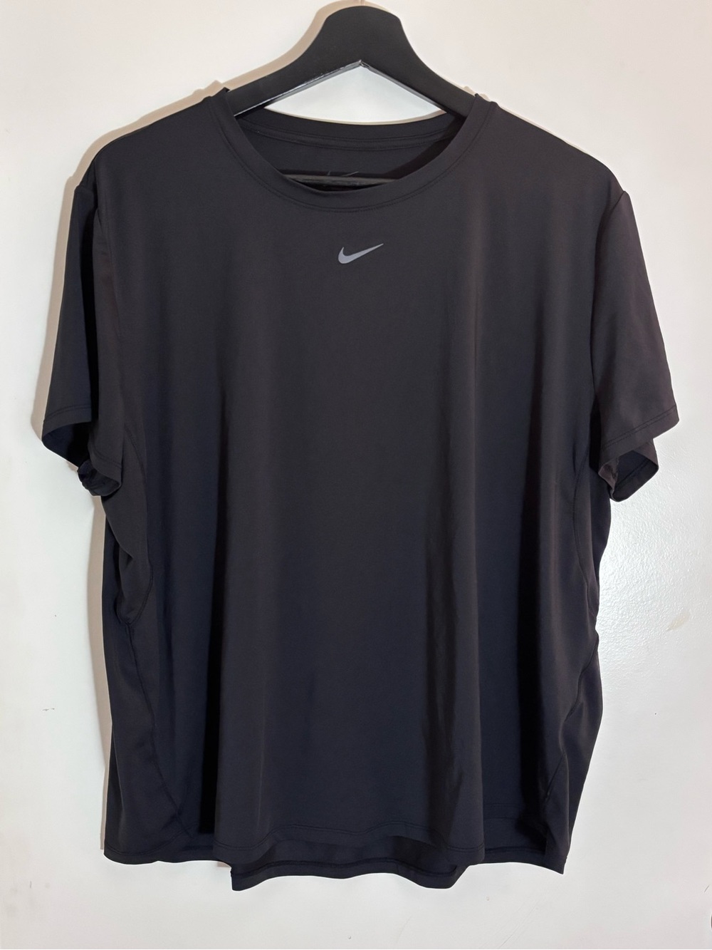 Women’s Nike One Classic Dri-FIT Short-Sleeve Fitness T-Shirts Black / Rose